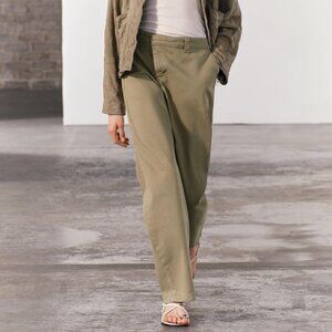 Zara ZW Collection Wrap Chino Pants